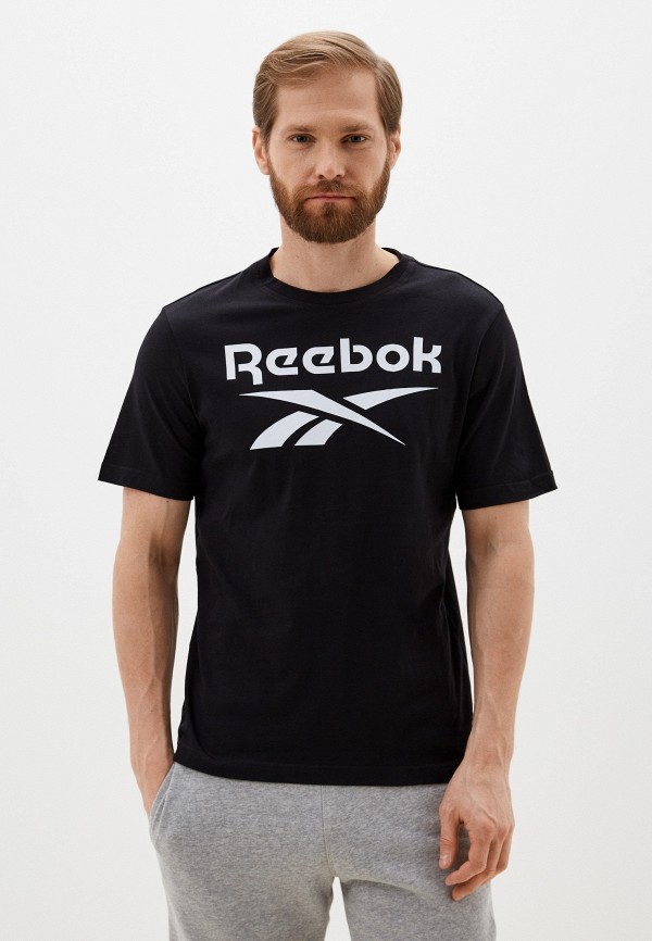 Reebok Футболка - REEBOK IDENTITY STACKED LOGO T-SHIRT - фото 1