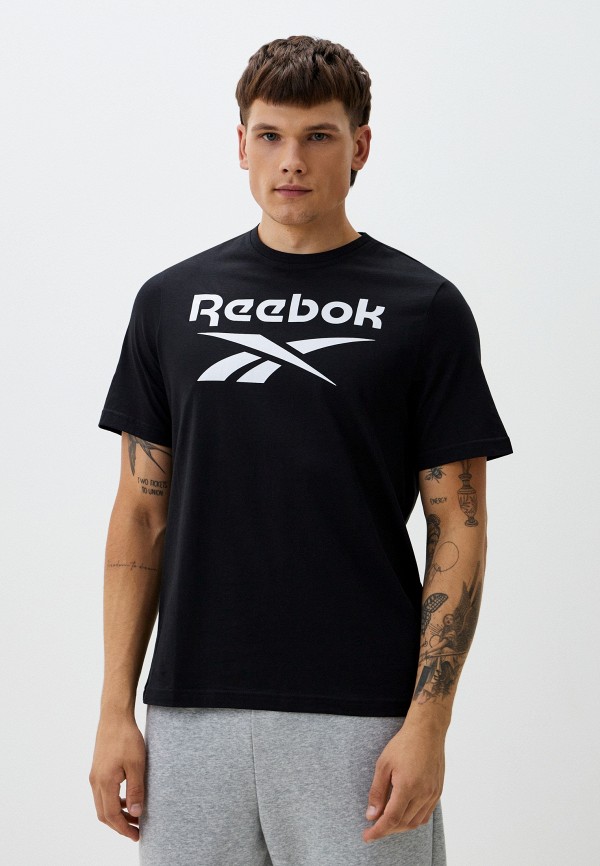 Reebok Футболка - REEBOK IDENTITY STACKED LOGO T-SHIRT - фото 1