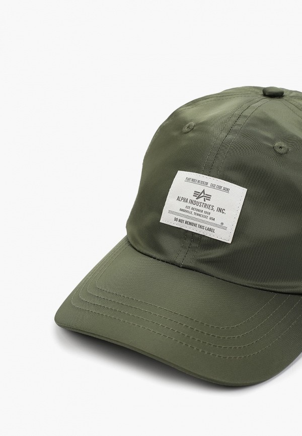 Alpha Industries Бейсболка - ALPHA NYLON CAP - фото 3