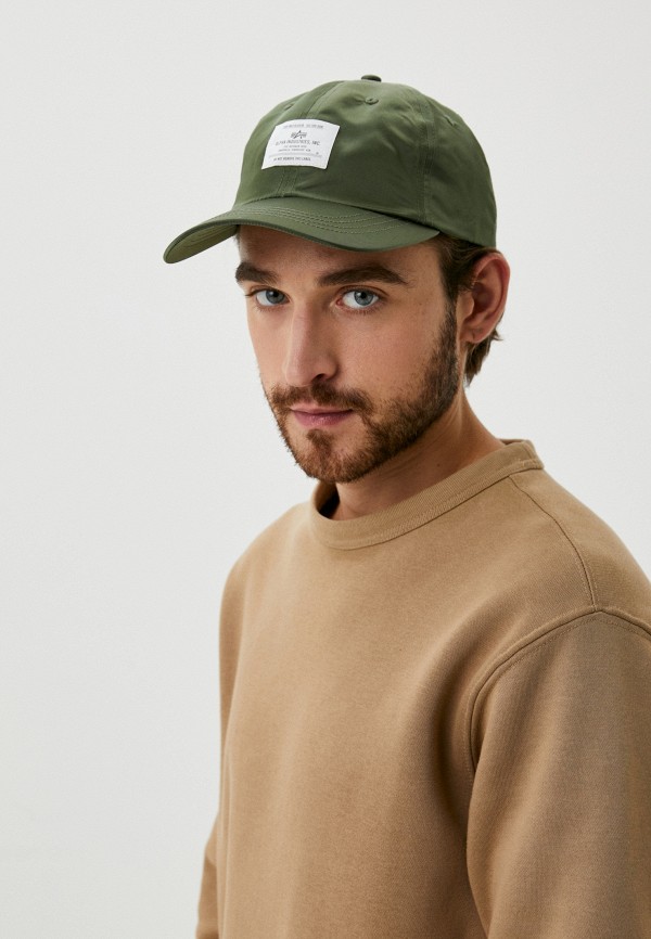 Alpha Industries Бейсболка - ALPHA NYLON CAP - фото 4