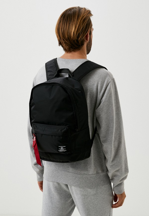 Рюкзак Alpha Industries CREW BACKPACK, цвет: черный