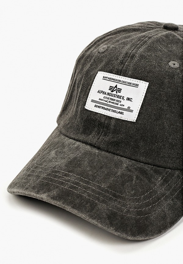 Alpha Industries Бейсболка - BATTLEWASH CAP - фото 3