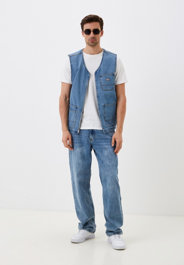 Dickies Жилет джинсовый - фото 2