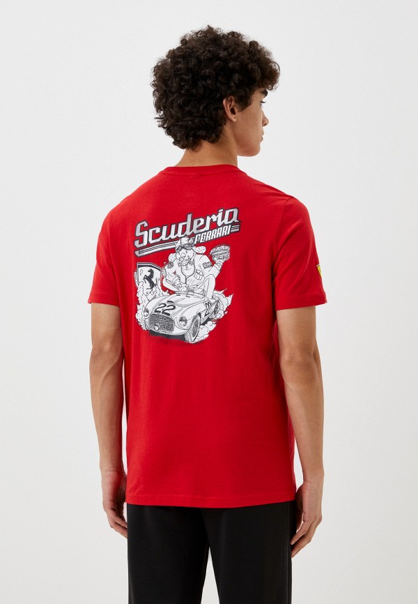 Футболка PUMA Ferrari Race Graphic Tee, цвет: красный, RTLACY143401 ...