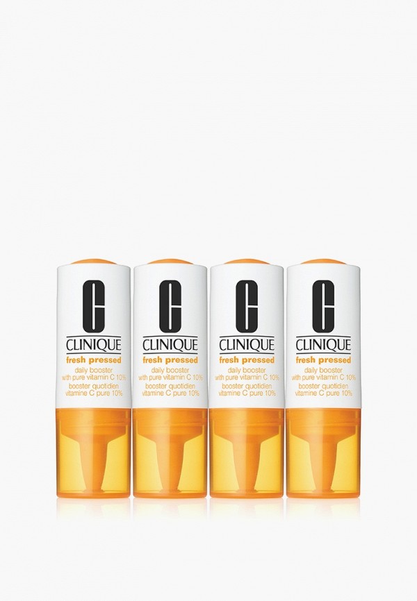 Clinique Эмульсия для лица - FRESH PRESSED DAILY BOOSTER, с 10% СОДЕРЖАНИЕМ ЧИСТОГО ВИТАМИНА С В НАБОРЕ, 8.5 мл х 4 шт. - фото 1