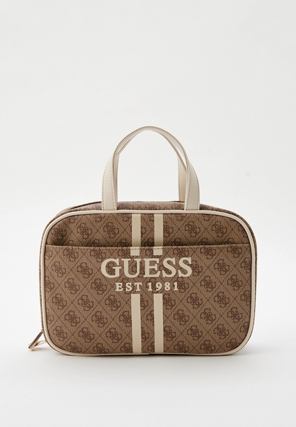 Косметичка Guess, цвет: бежевый, RTLACY230201 — купить в интернет ...