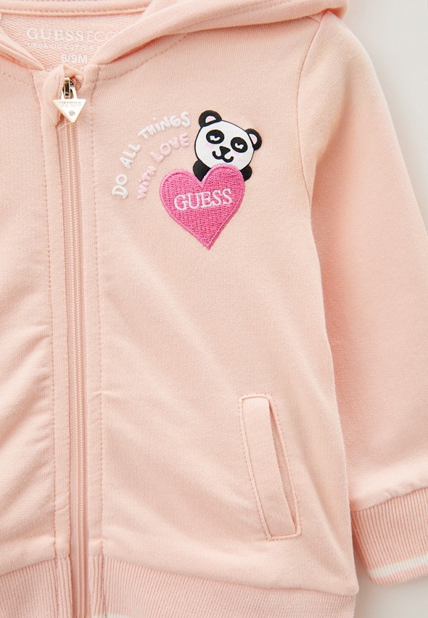 Костюм спортивный Guess, цвет: розовый, RTLACY250101 — купить в ...