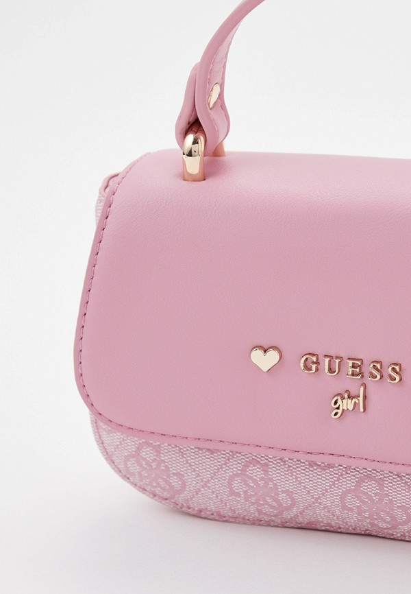 сумка guess girl розовая