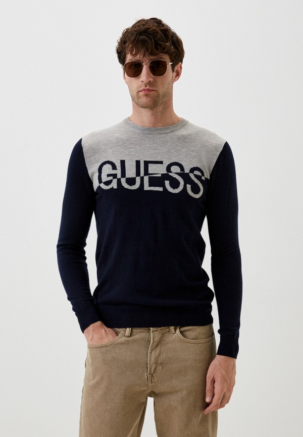 Джемпер Guess, цвет: синий, RTLACY252801 — купить в интернет-магазине ...