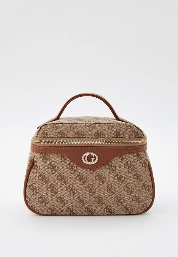 Косметичка Guess, цвет: коричневый, RTLACY293601 — купить в интернет ...