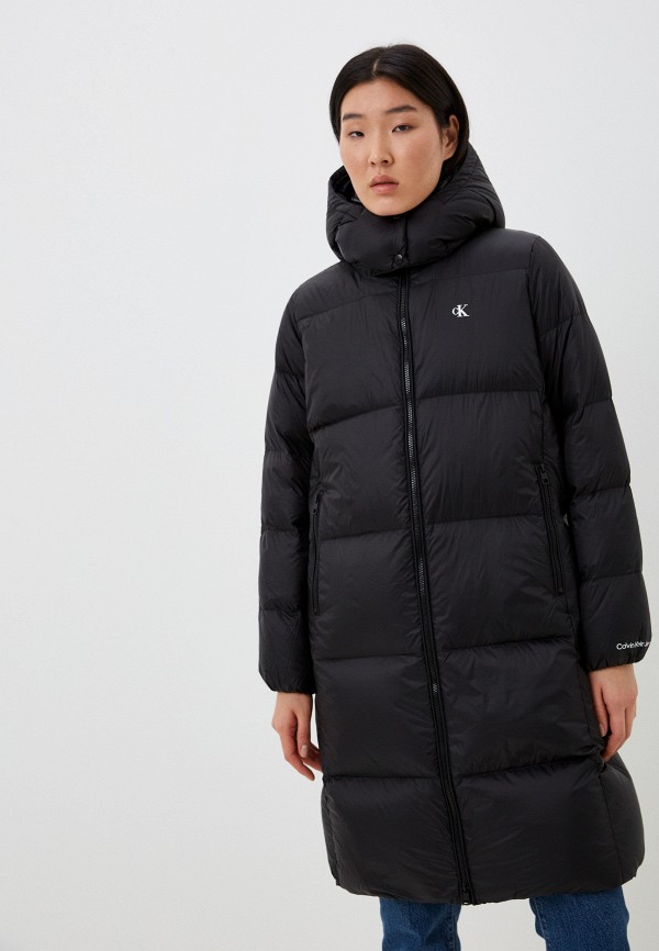Пуховик Calvin Klein Jeans, цвет: черный, RTLACY302801 — купить в ...