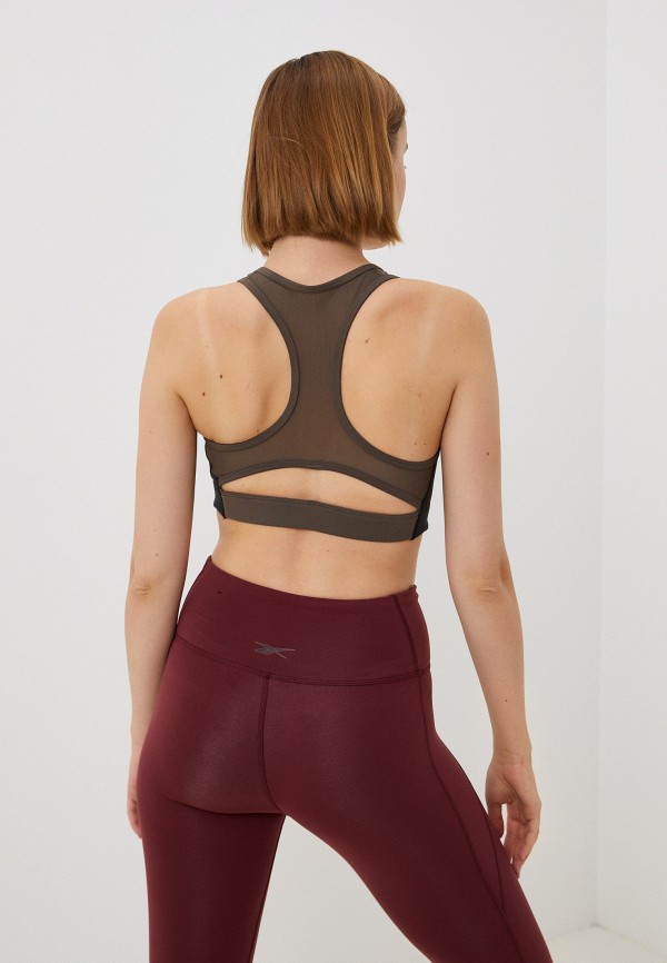 Reebok Топ спортивный - LUX RACER PADDED BRA COLORBLOCKED - фото 3