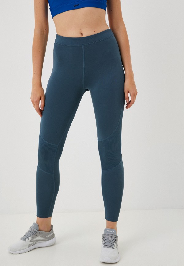 Тайтсы Reebok RUNNING VECTOR LEGGING, цвет: бирюзовый, RTLACY317401 ...