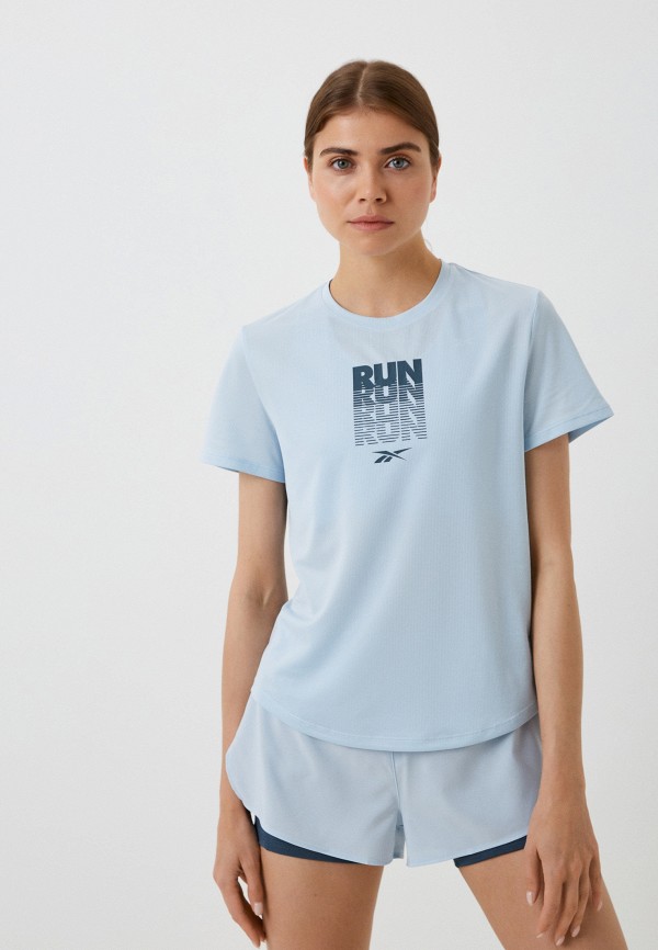 Reebok Футболка спортивная - RUNNING SPEEDWICK GRAPHIC TEE - фото 1