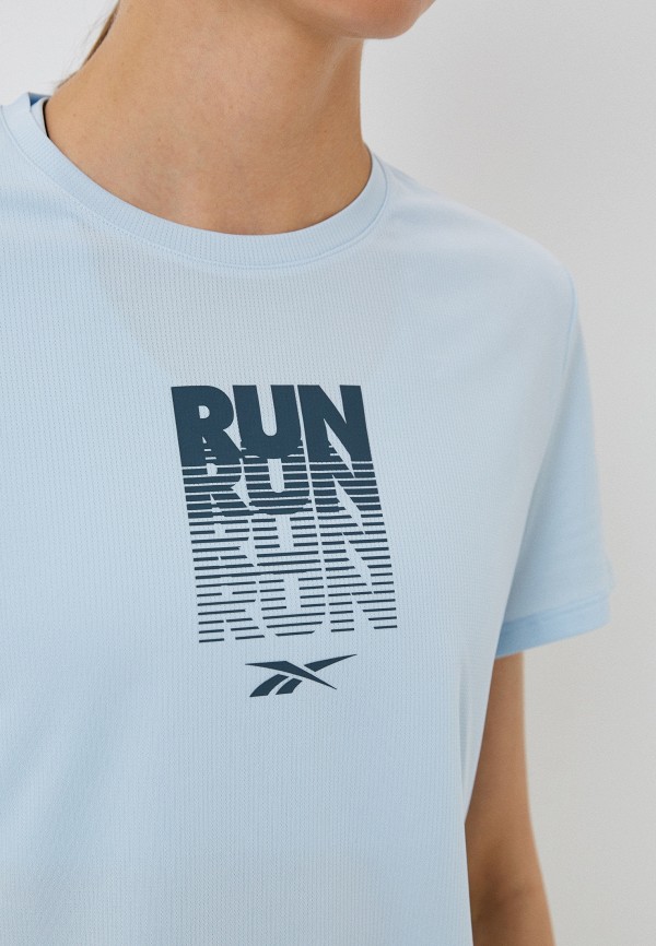 Reebok Футболка спортивная - RUNNING SPEEDWICK GRAPHIC TEE - фото 4