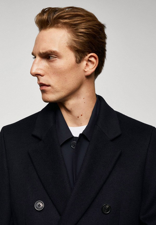 Пальто Mango Man BARLEY, цвет: синий, RTLACY454901 — купить в интернет ...