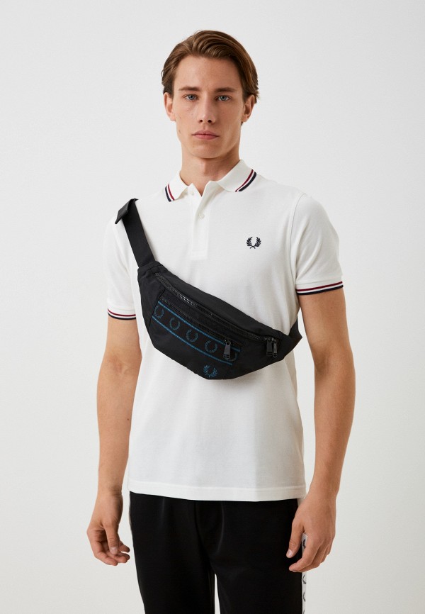 Сумка поясная Fred Perry, цвет: черный, RTLACY691001 — купить в ...
