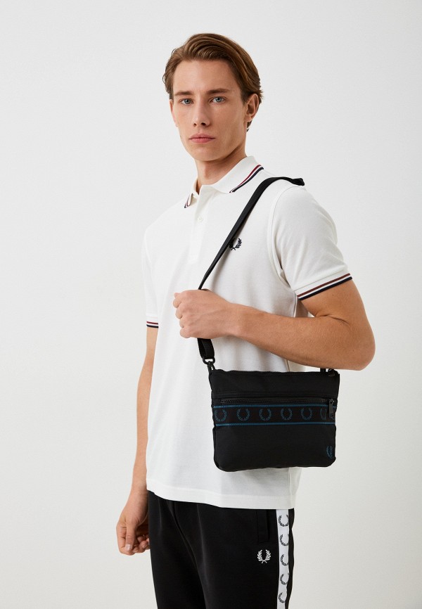Сумка поясная Fred Perry, цвет: черный, RTLACY691201 — купить в ...