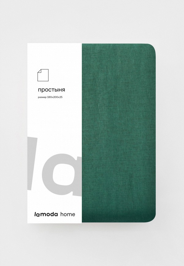 Lamoda Home Простыня 2-спальная - 180х200х25 см - фото 5
