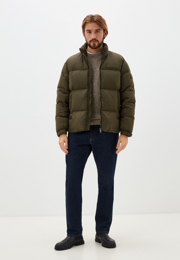 Пуховик Tommy Hilfiger, цвет: хаки, RTLACY753401 — купить в интернет ...