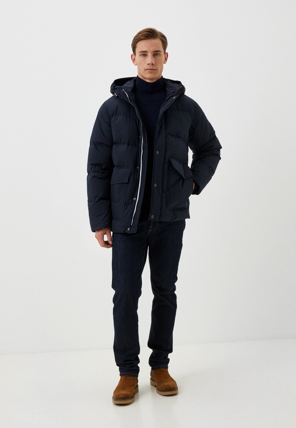 Пуховик Tommy Hilfiger, цвет: синий, RTLACY753701 — купить в интернет ...