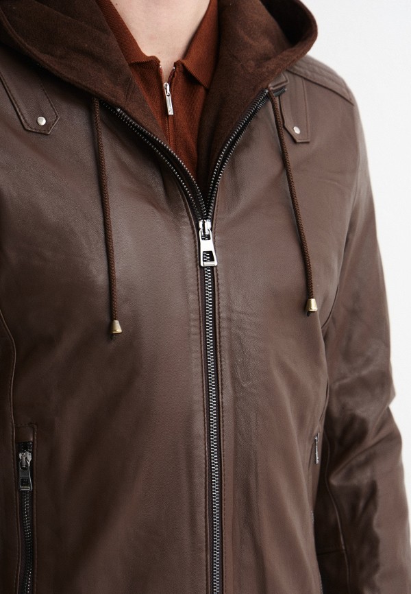 Basics & More Куртка кожаная - фото 4