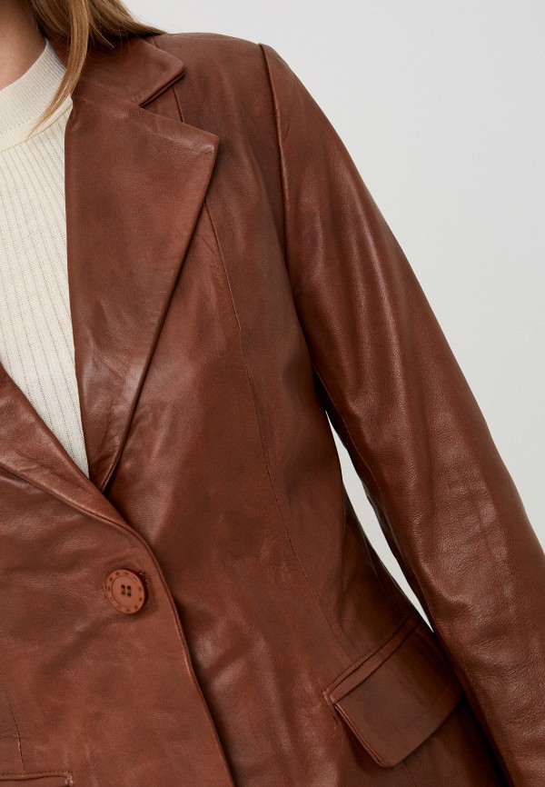 Basics & More Куртка кожаная - фото 4