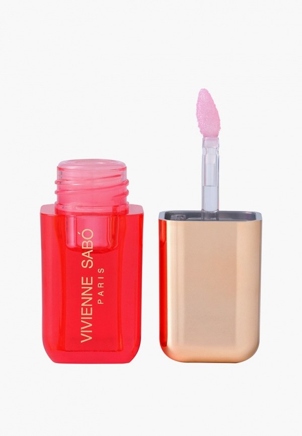 Vivienne Sabo Масло для губ - SIROP DE FRUITS, с ароматом арбуза, тон 04 watermelon, 3.5 мл - фото 2