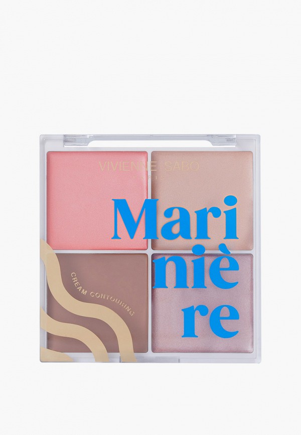 Палетка для контуринга Vivienne Sabo Mariniere 01, цвет: мультиколор ...