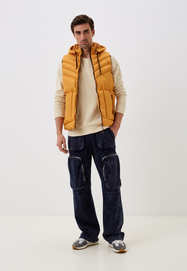 Жилет утепленный F.G.Z., цвет: желтый, RTLACY965501 — купить в интернет ...