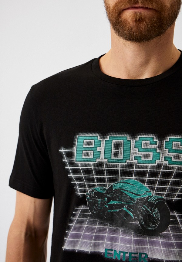 Футболка Boss TeEnter, цвет: черный, RTLACY996301 — купить в интернет ...