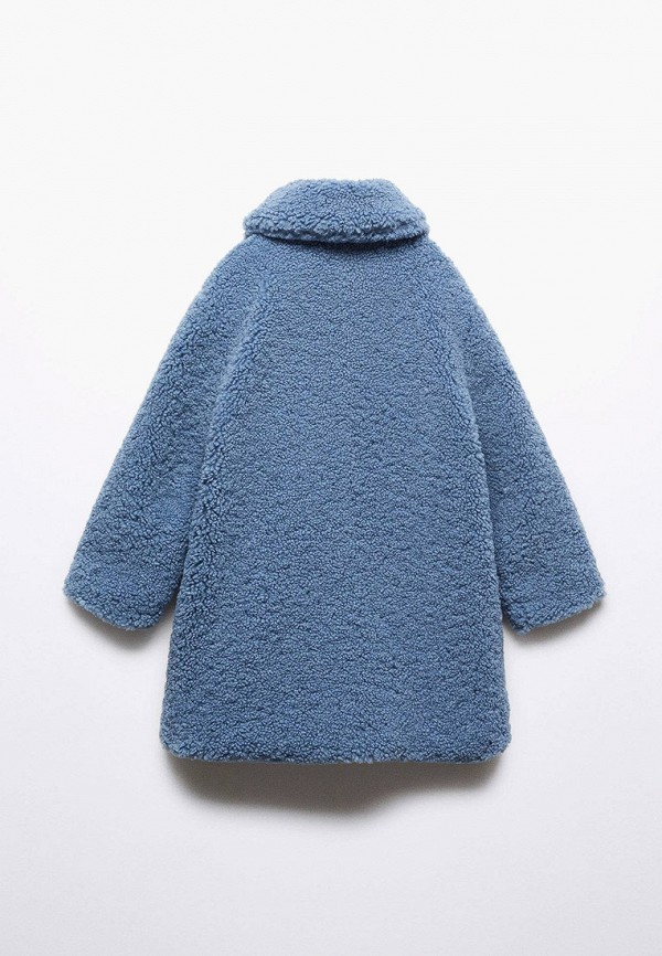 Mango Kids Шуба - BLEU - фото 2