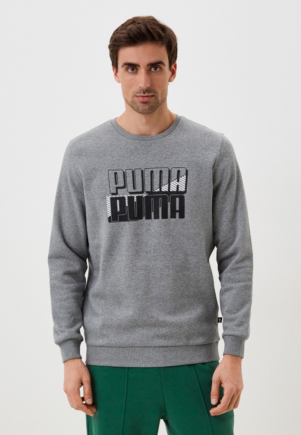 PUMA Свитшот - Puma Power Logo Crew - фото 1