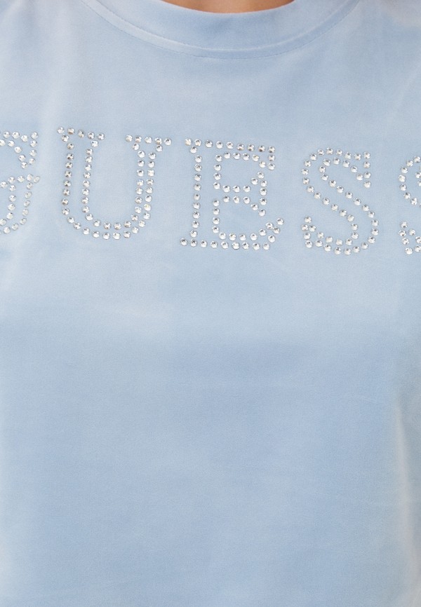 Футболка Guess COUTURE, цвет: голубой, RTLACZ135101 — купить в интернет ...