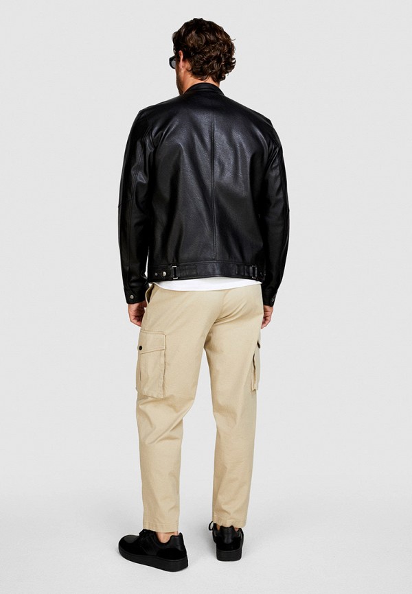 Sisley Куртка кожаная - фото 3