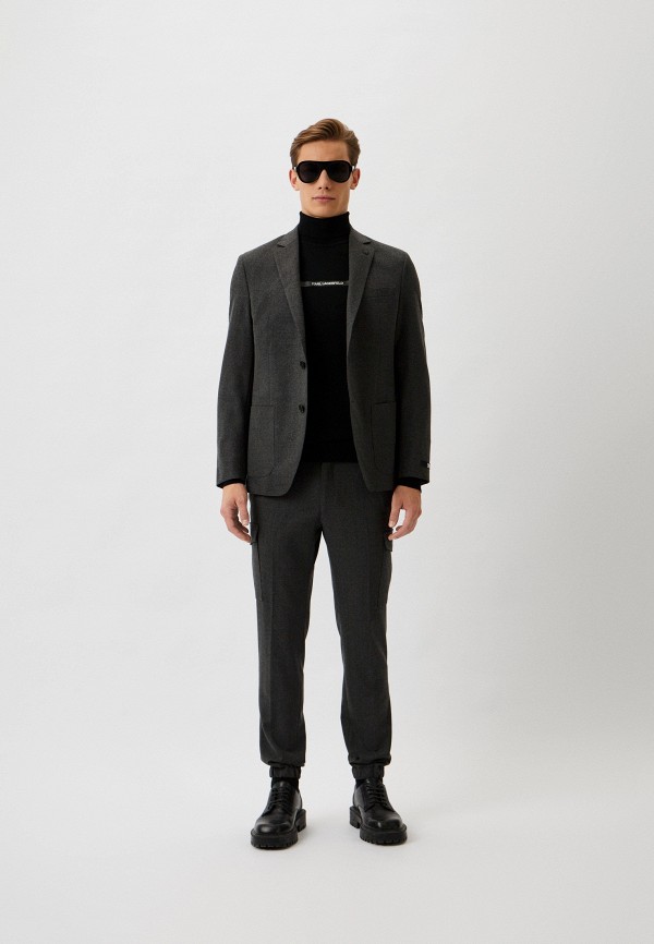 Пиджак Karl Lagerfeld, цвет: серый, RTLACZ266701 — купить в интернет ...
