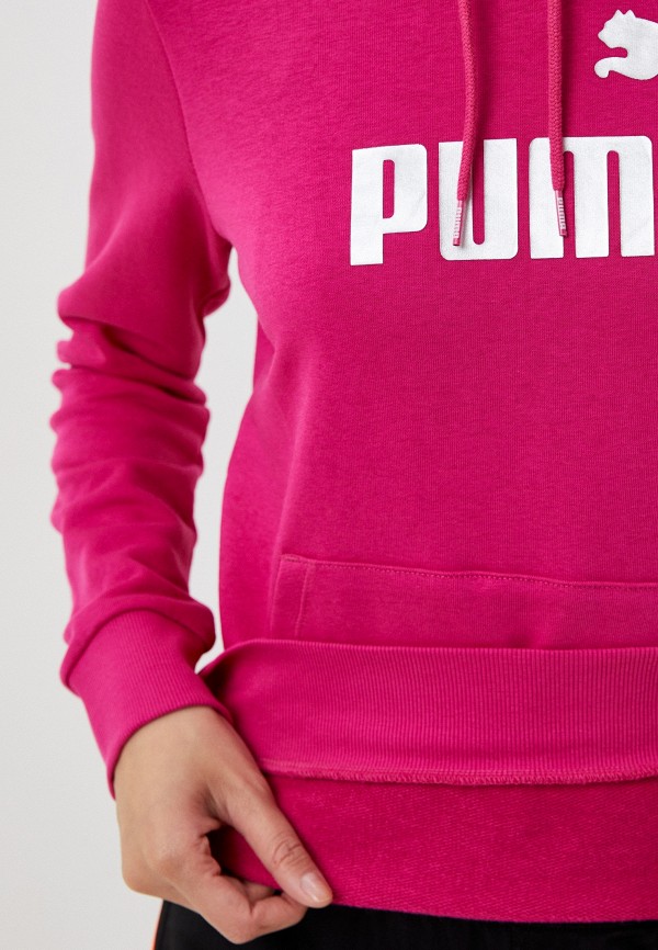 PUMA Худи - ESS+ Metallic Logo  Hoodie - фото 4
