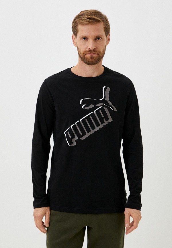 PUMA Лонгслив - ESS+ Big Logo Longsleeve Tee - фото 1