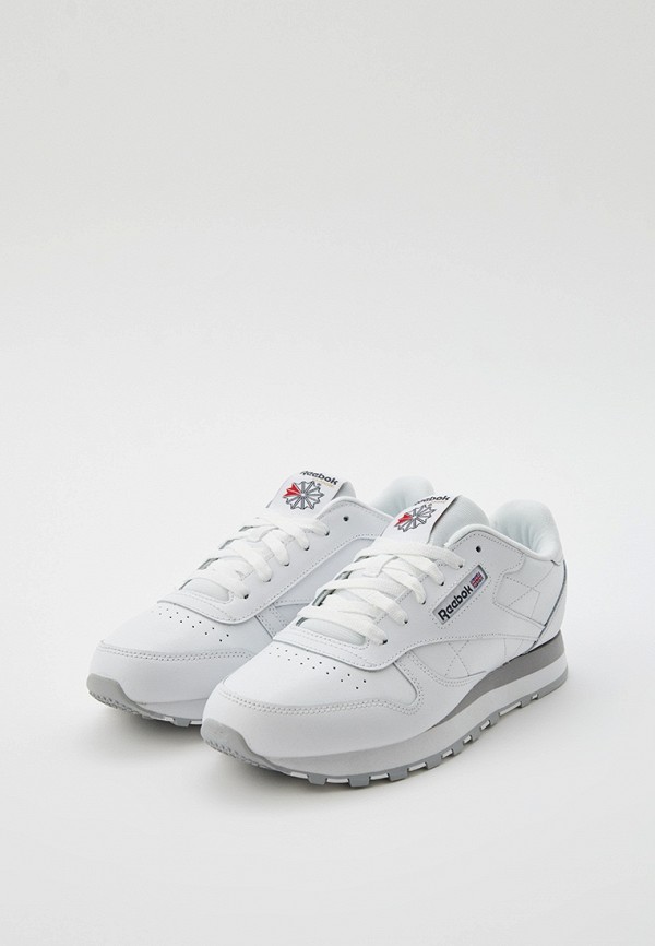 Кроссовки Reebok CL LTHR, цвет: белый, RTLACZ457701 — купить в интернет ...