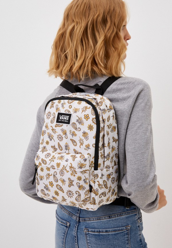Рюкзак Vans, цвет: белый, RTLACZ491601 — купить в интернет-магазине Lamoda