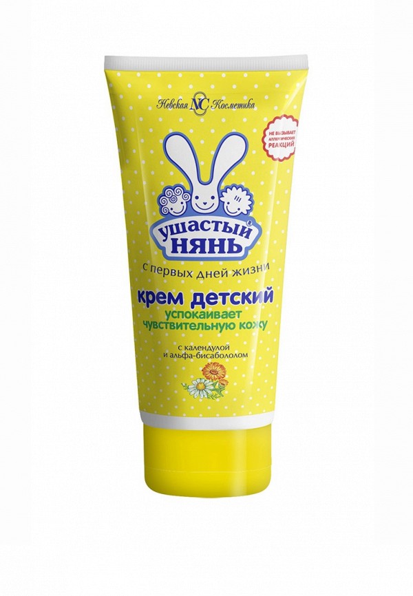 Ушастый Нянь Крем для тела - ПРОТИВОВОСПАЛИТЕЛЬНЫЙ, при Раздражении и Покраснении, с календулой и альфа-бисаболом, 100 мл - фото 1