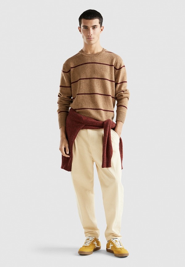 Джемпер United Colors of Benetton, цвет: коричневый, RTLACZ523001 ...