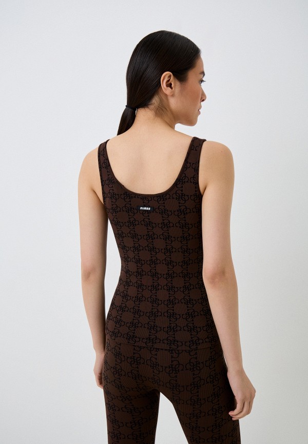 Майка Guess DELLA ACTIVE, цвет: коричневый, RTLACZ602801 — купить в ...