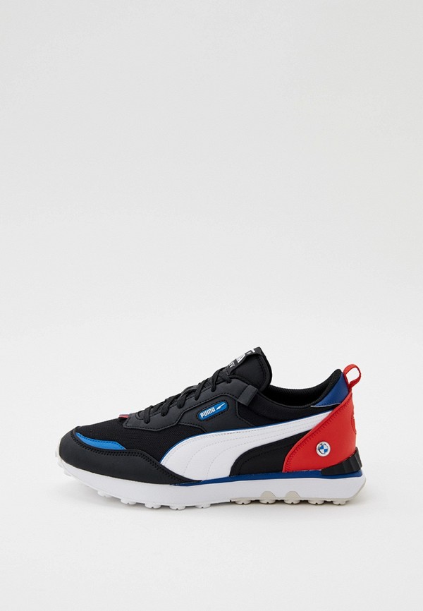 PUMA Кроссовки - BMW MMS Rider FV PUMA Black-PUMA White - фото 1