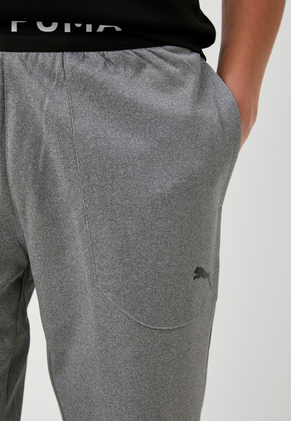 PUMA Брюки спортивные - TRAIN PWR FLEECE JOGGER Medium Gray Heat - фото 4