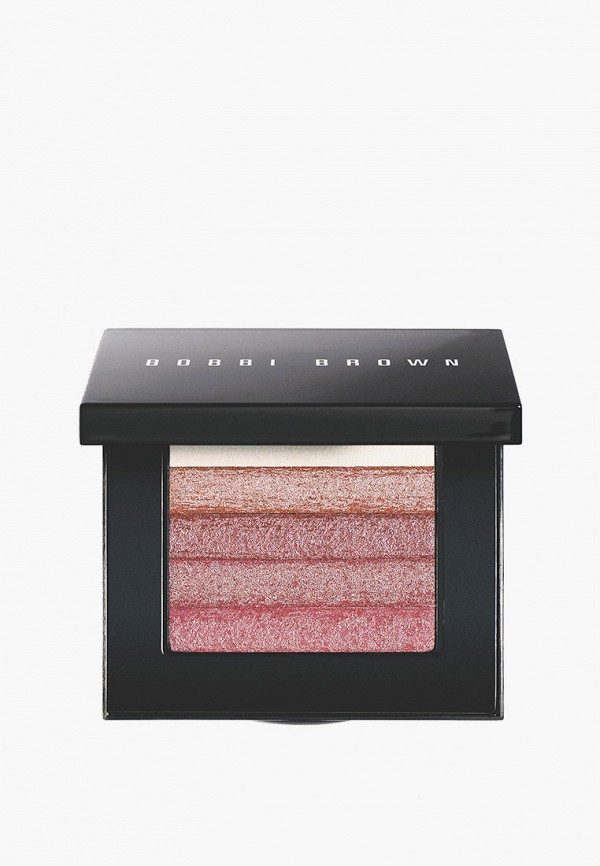 Bobbi Brown Пудра компактная - SHIMMER BRICK Compact, в розовом оттенке с эффектом сияния, тон rose, 10.3 г - фото 1