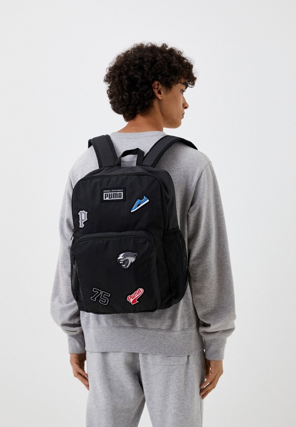 PUMA Рюкзак - PUMA Patch Backpack PUMA Black - фото 5