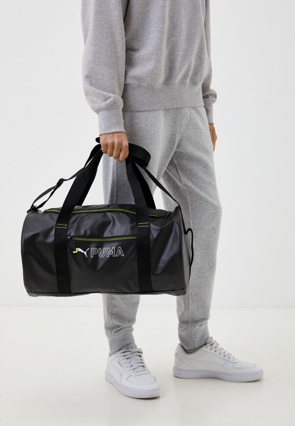 PUMA Сумка спортивная - Puma Fit Duffle Puma Black-Yellow Burst - фото 5