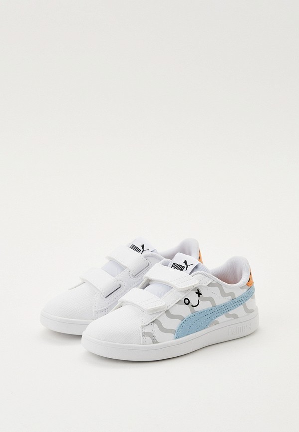PUMA Кеды - Puma Smash 3.0 L Mix mtch V PS PUMA Whit - фото 3