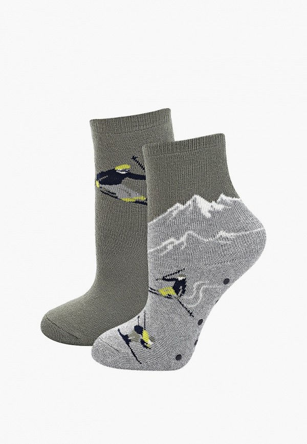 Mayoral Носки 2 пары - прорезиненные - фото 1